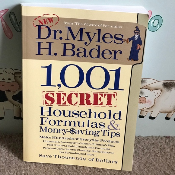 Dr.Myles H.Bader 1001 Secret Household Formulas - Picture 1 of 4